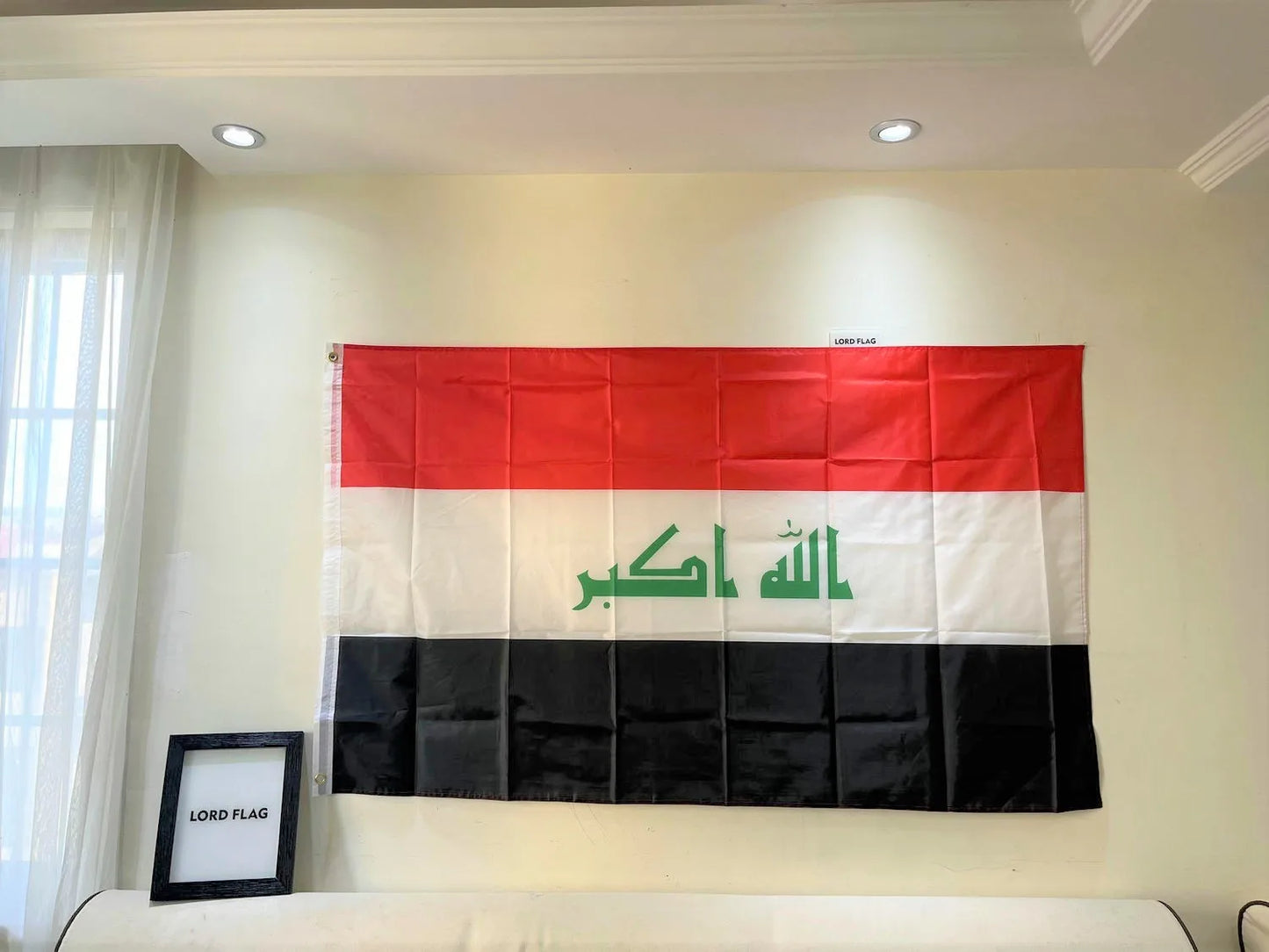 Vibrant Custom Iraq Flag™