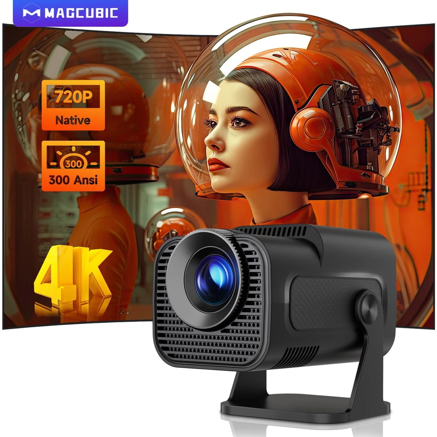 Cinematic Mini Projector ExperienceTM - AuraGoods