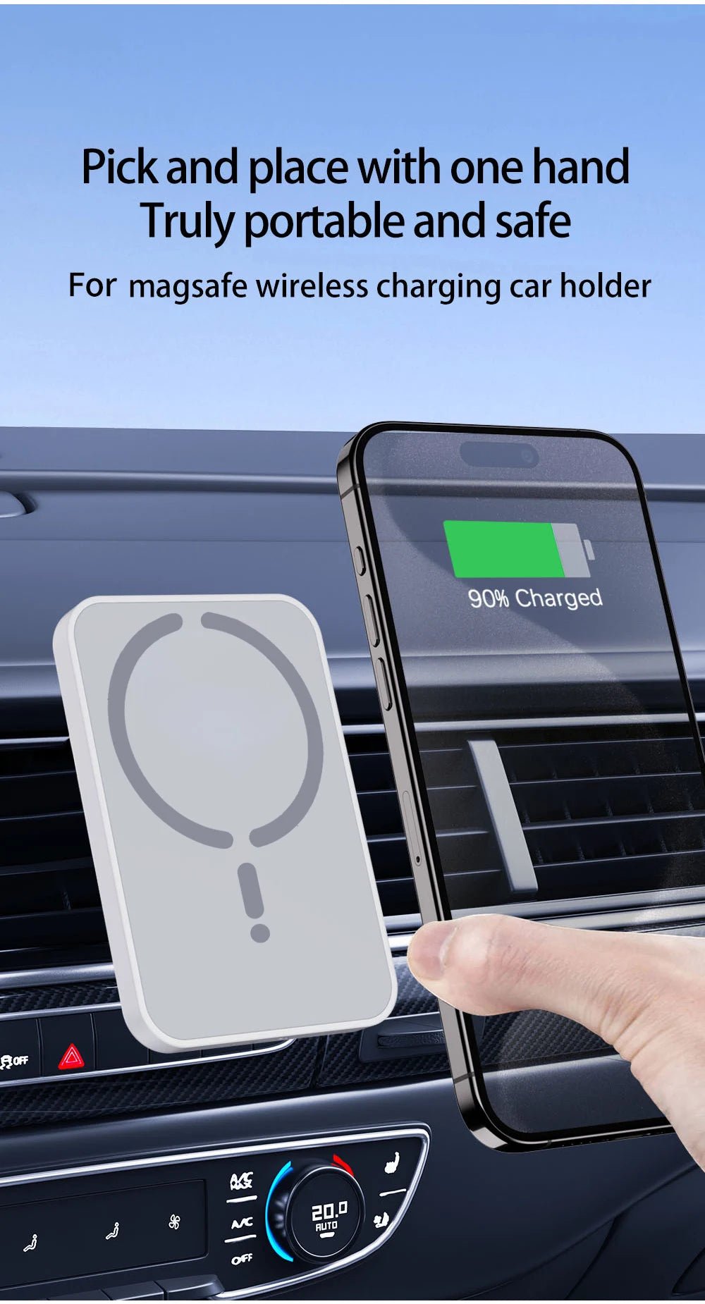 Magnetic Air Vent Charger™ - AuraGoods