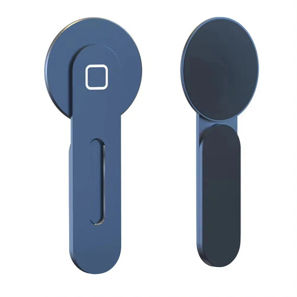 Metal Expansion Phone Stand for Laptop and Tesla Vehicles - Magnetic Folding Phone Holder with 15W Fast Charger - AuraGoods